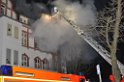 Feuer 3 Dachstuhlbrand Koeln Muelheim Gluecksburgstr P004